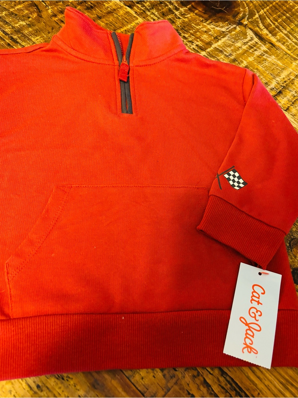 Car Racing Enthusiast Quarter-Zip Sweatshirt/Pullover